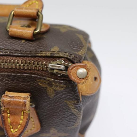 LOUIS VUITTON Monogram Mini Speedy Hand Bag Vintage M41534 LV Auth yk14972 - Picture 10 of 16